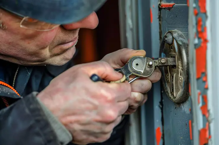 Commercial access control and master key setup